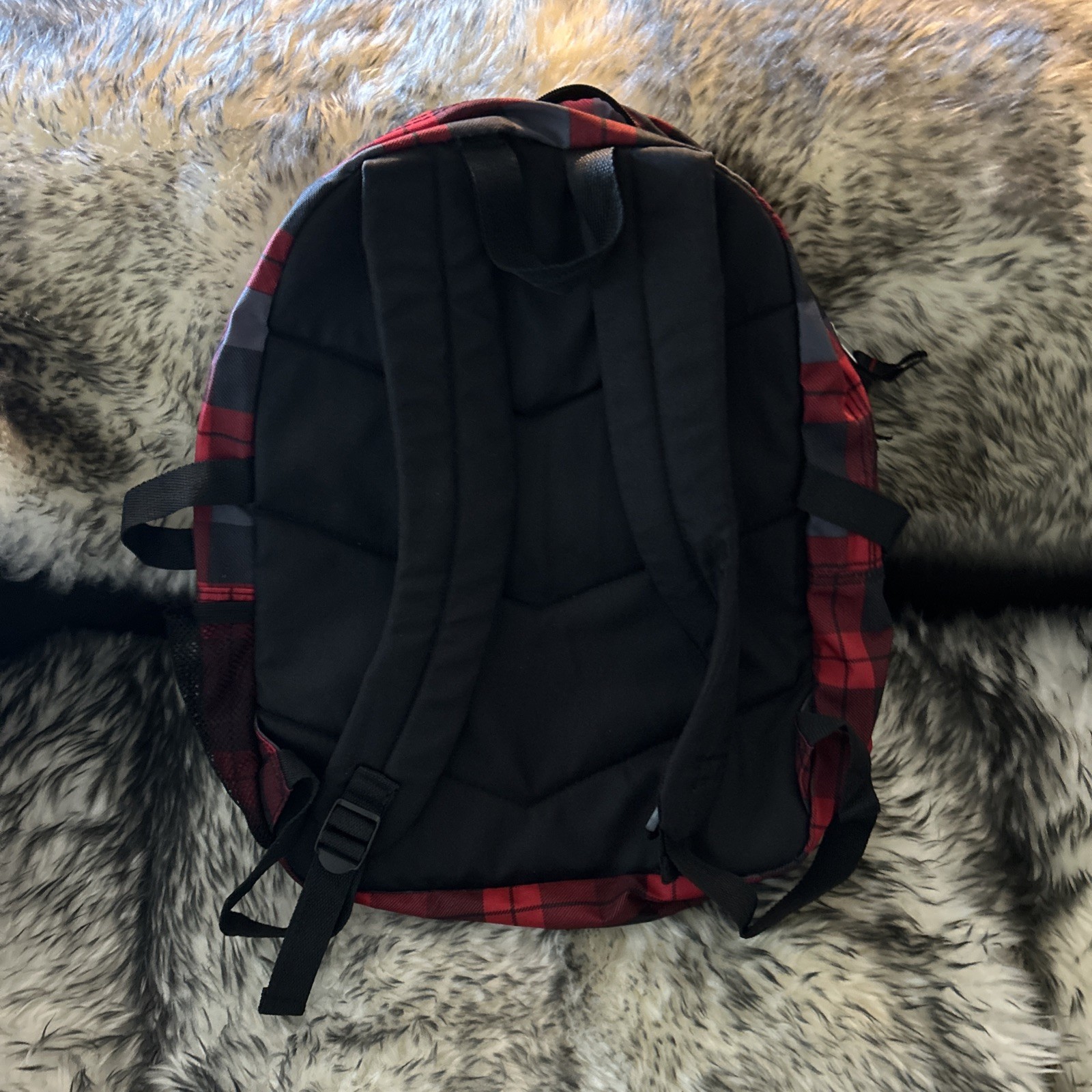 Trailmaker Classic 2 Pocket Backpack Flannel Red 14" Classic 2