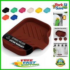 Multipurpose Silicone Sponge Holder 4.9” – Ideal for Kitchen & Bathroom