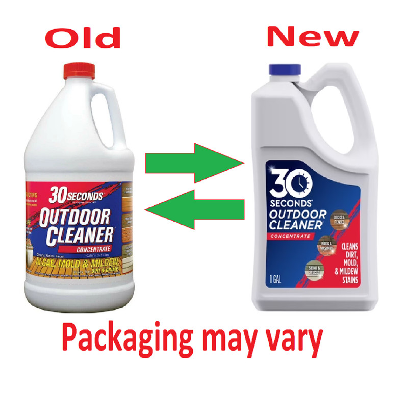 30 Seconds Outdoor Concentrate Algae Mold and Mildew Cleaner (1 Gallon) - 2 Pack gallery
