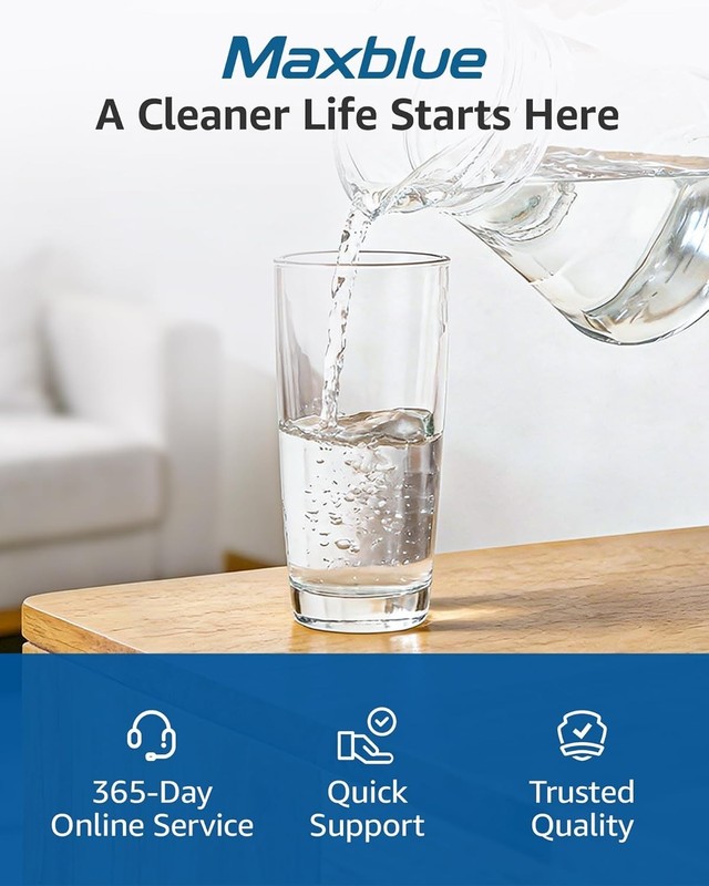 Maxblue XWF Refrigerator Water Filter Replacement for GE® XWF,3 PACK (Not XWFE®) gallery