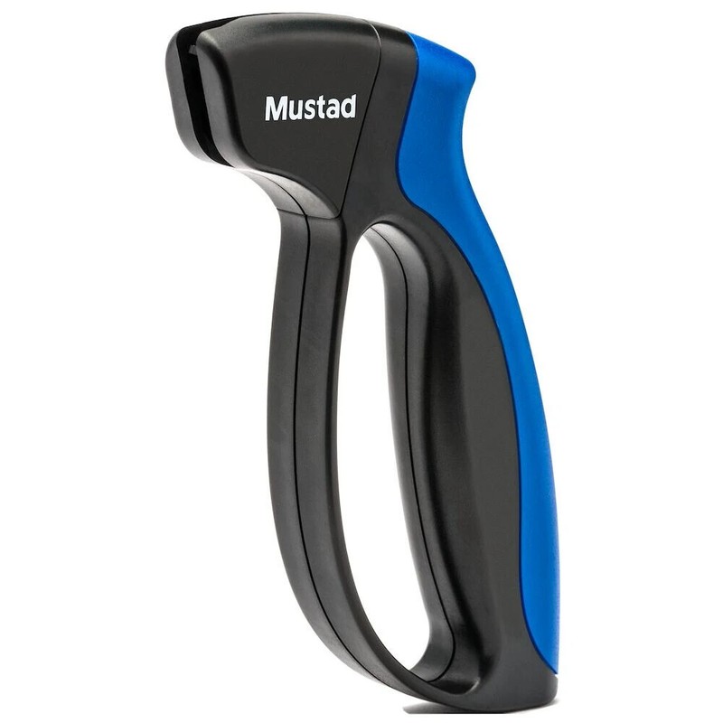 2 units Mustad Knife Sharpener MT097, Ergonomic Handle, Carbide Sharpening Edges gallery