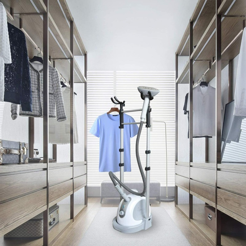 PowCube Garment Steamer,Standing Clothes Steamer with Clothes Hanger gallery
