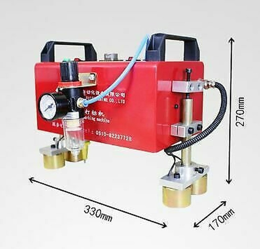 150*50mm Pneumatic Marking Machine VIN Code Automotive Frame Engine Frame Number gallery