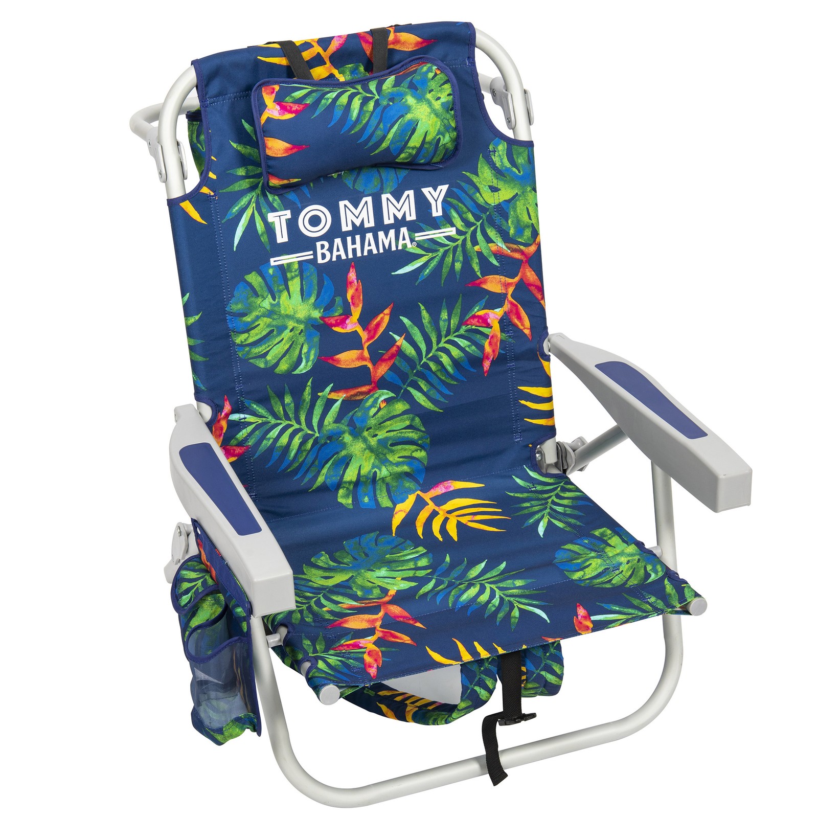 2-Pack Tommy Bahama Beach Chair Lay Flat, Reclining, Adjustable, Storage, NEW! gallery