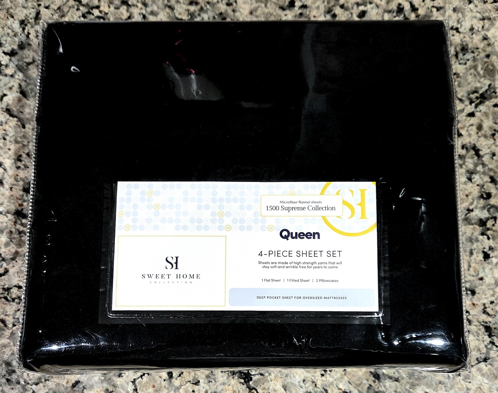Sweet Home Collection 4 Piece Microfiber Sheet Set Queen gallery