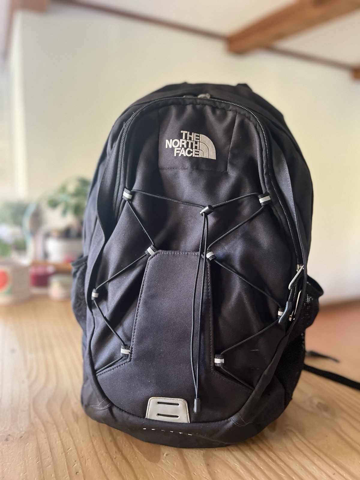 the north face jester black backpack
