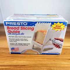 Presto Bread Slicing Guide Model 08615 with Owners Manual New Open Box Complete