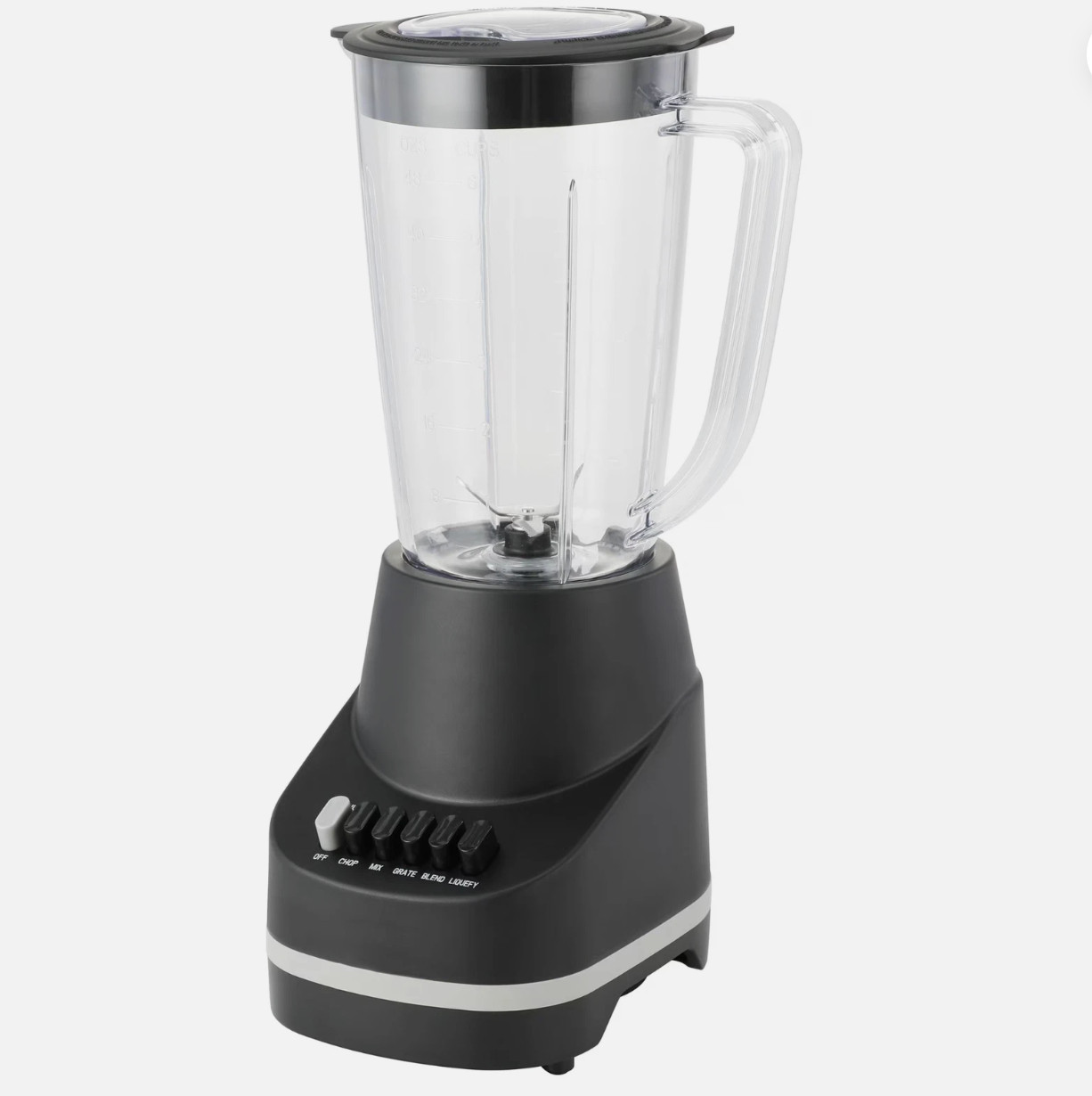 Mainstays 6 Speed Blender with 48 Ounce Jar, 500 Watt, Black gallery