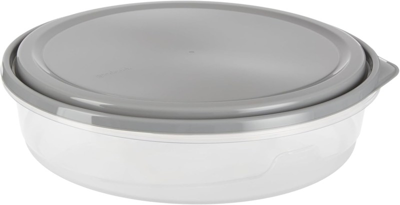 EveryWare 12" Extra Large Round Container 2 Pack, BPA Free Food Storage gallery