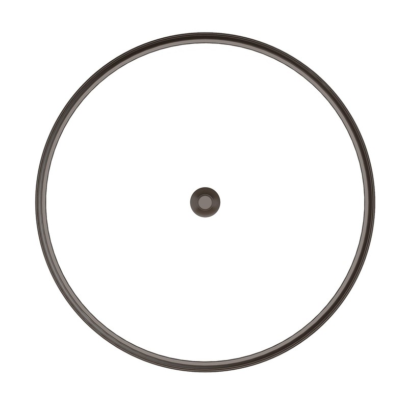DYMOND LED Ceiling Light 14" Dimmable Flush Mount Espress Brown) gallery