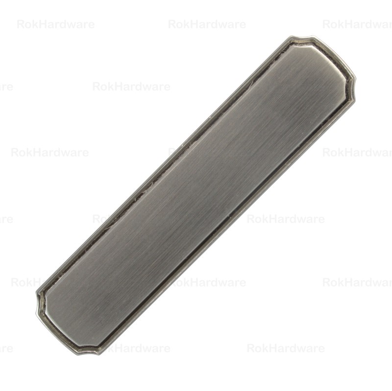 Transitional Style 3" Brushed Nickel Kitchen Cabinet Door Drawer Handle Pull gallery