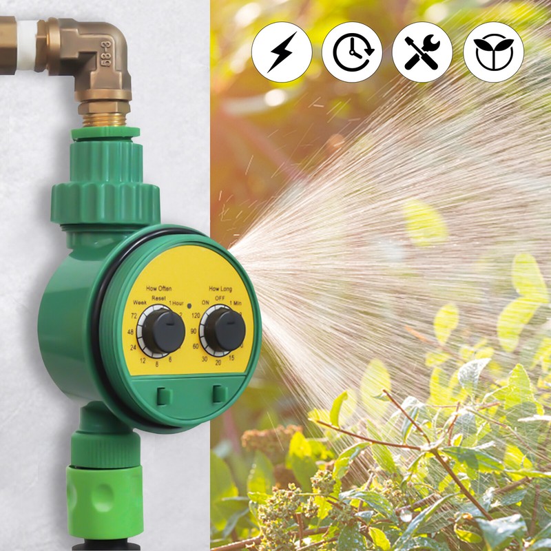 Electronic Automatic Garden Micro Drip Irrigation Watering Timer Hose Controller gallery