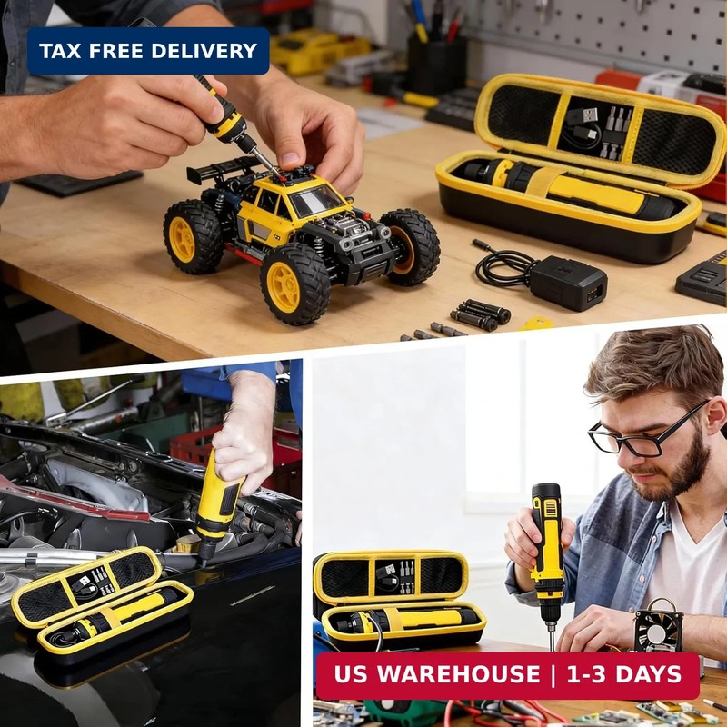 Case for DEWALT Cordless Screwdriver and Screwdriving Bits(DWHT66719),with Inter gallery