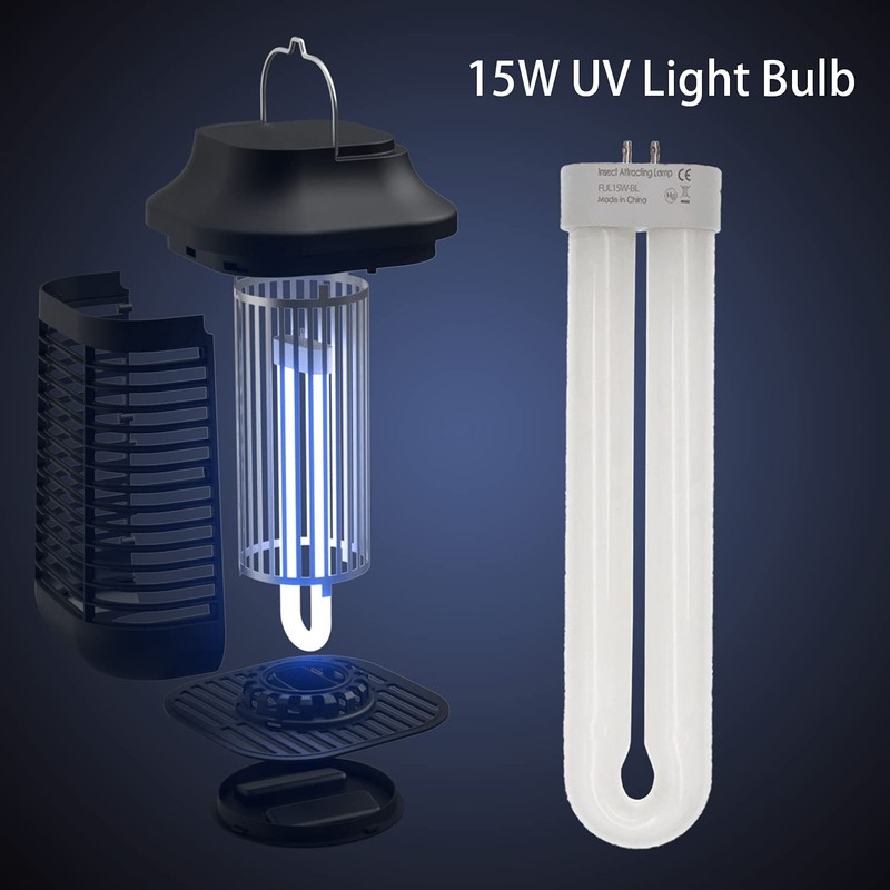 Bug Zapper U Type Replacement Bulbs 15 Watt,Bug Bulb Zapper Fluorescent UV La... gallery
