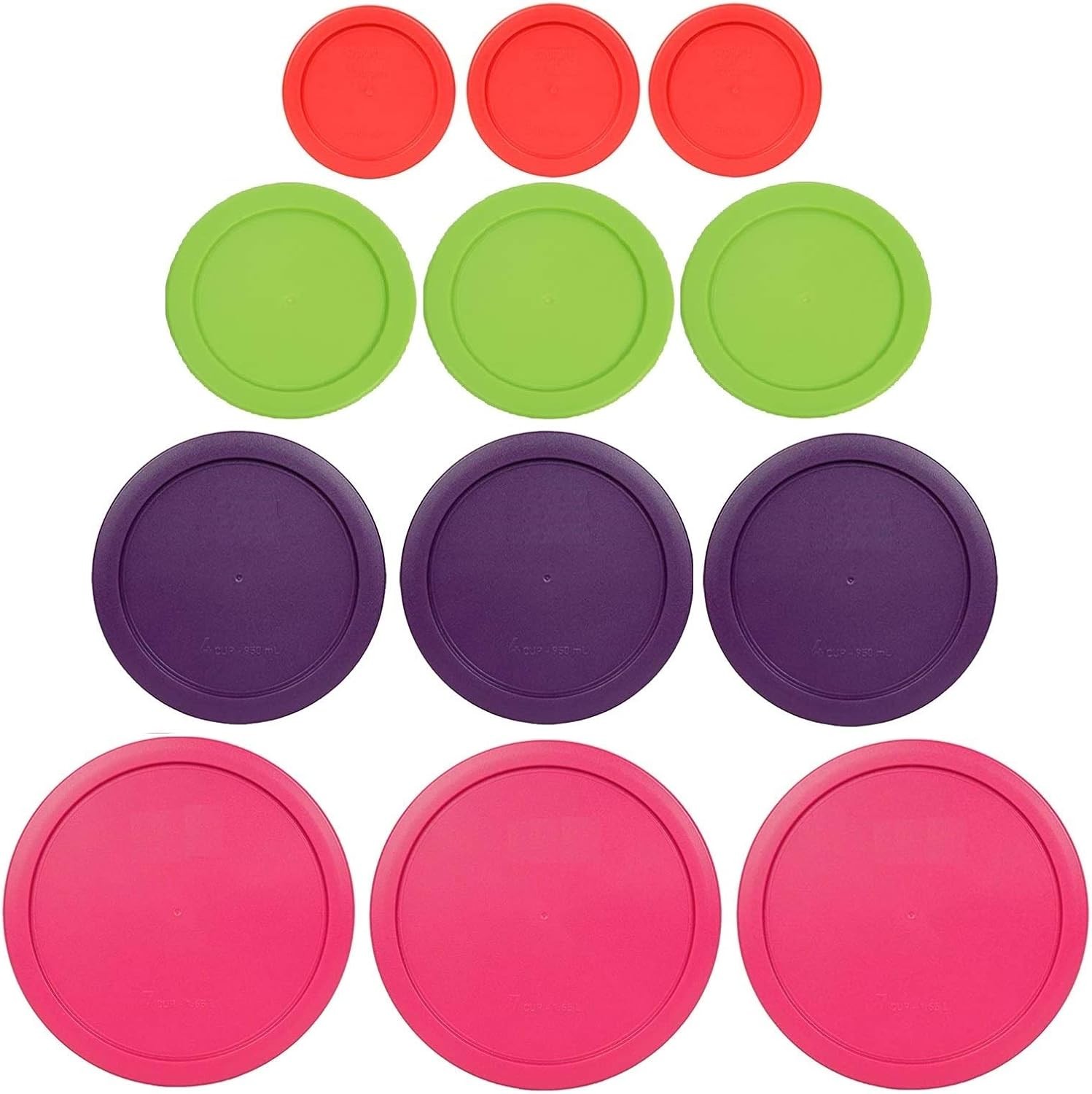 Purple, Pink Replacement Lids/Covers for Pyrex, Anchor Hocking & KlareWare gallery