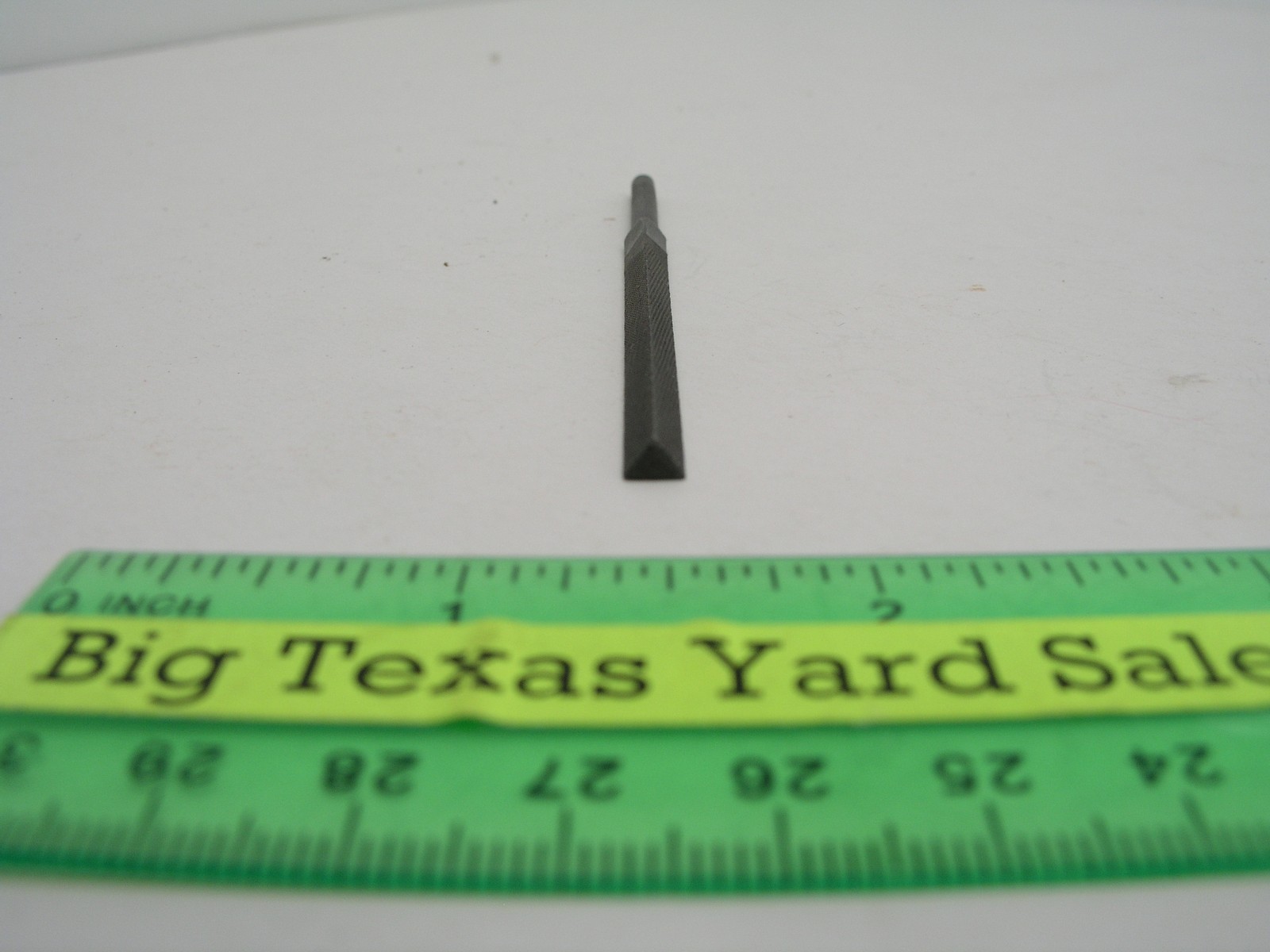3-1/4" Triangle Machine File #0 Cut Disston USA gallery