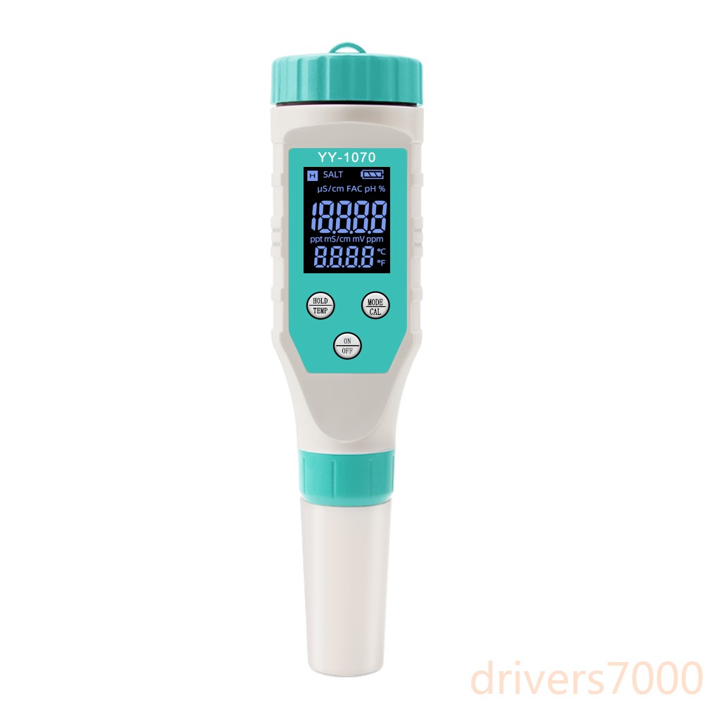 7In1 Swimming Pool Chlorine PH Meter Professional Tester Water Quality Analyzer gallery