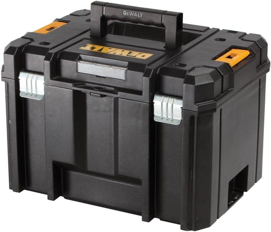 Tool Box Extra Large Removable Tray Easy Access Tools, Water Debris Resistant