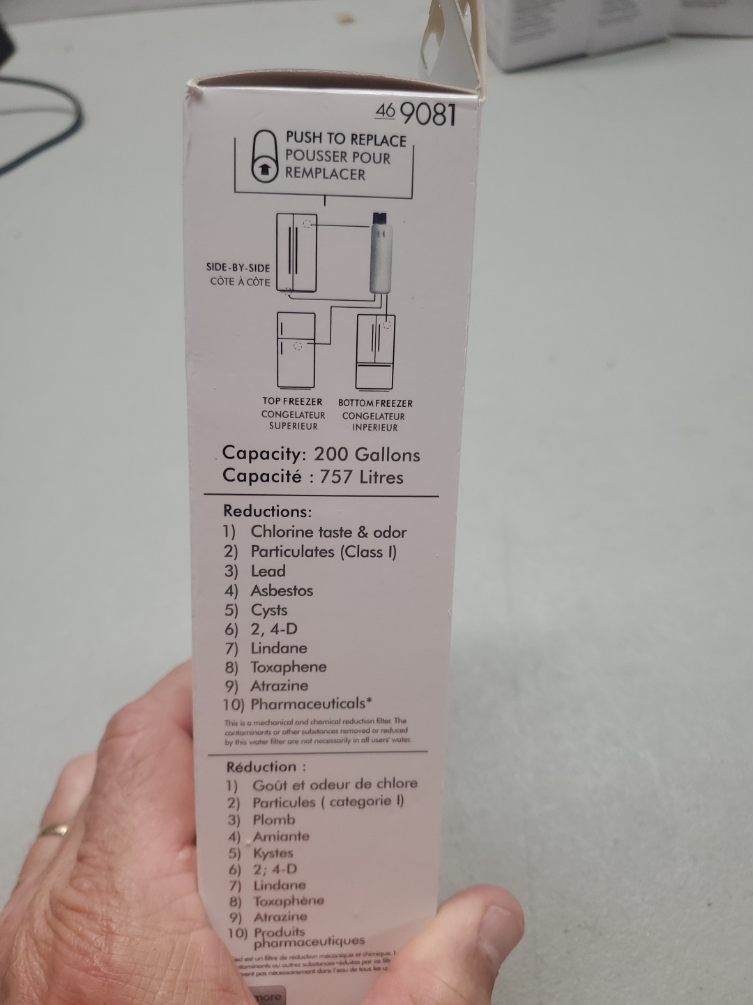 4- Kenmore 9081 Replacement Refrigerator Water Filters 46-9081 46-9930 gallery