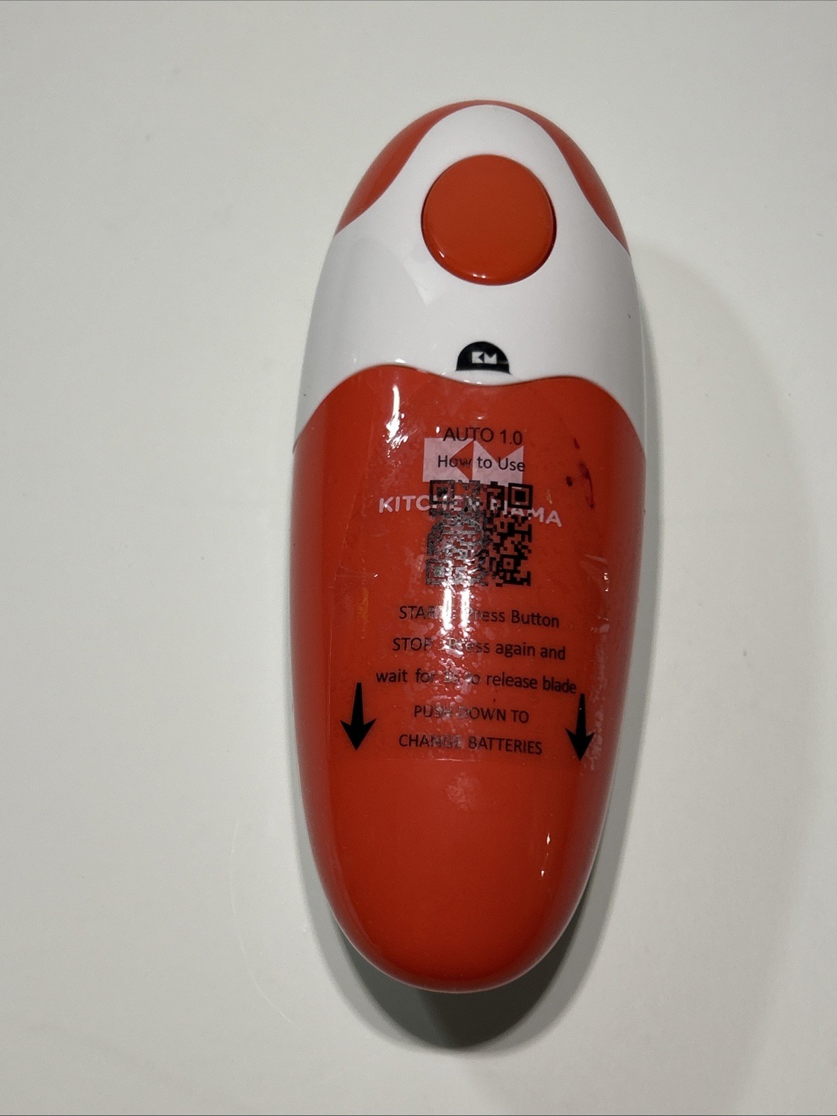 Kitchen Mama Auto Electric Can Opener: Open Your Cans with A Simple Press (RED) gallery