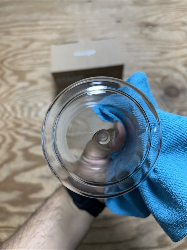 Fellow STAGG Tasting Glasses Hand Blown 10oz Set Of Two (CHIPPED) gallery