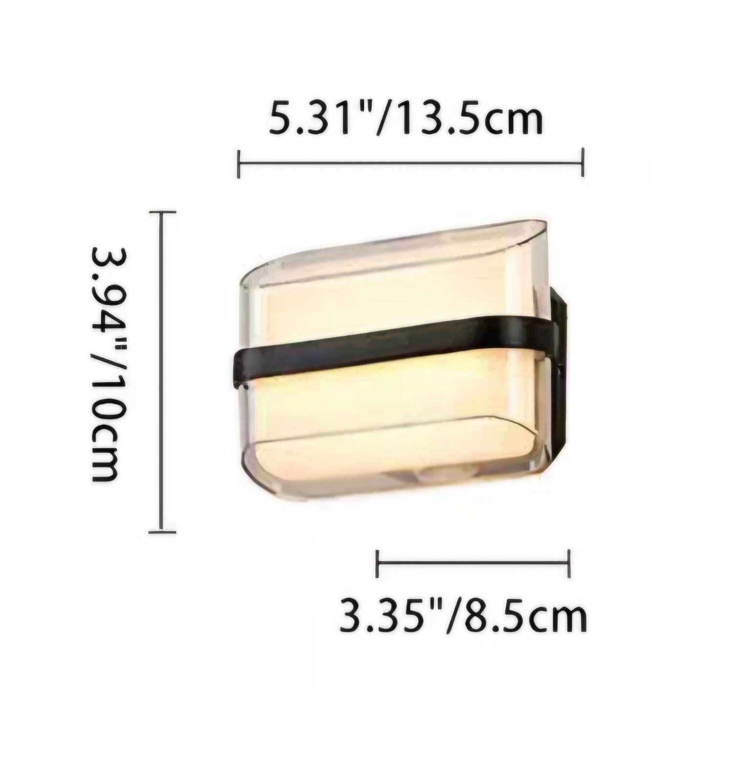 Outdoor lights, wall mount, LED, Set Of 2, Aluminum & Plastic gallery