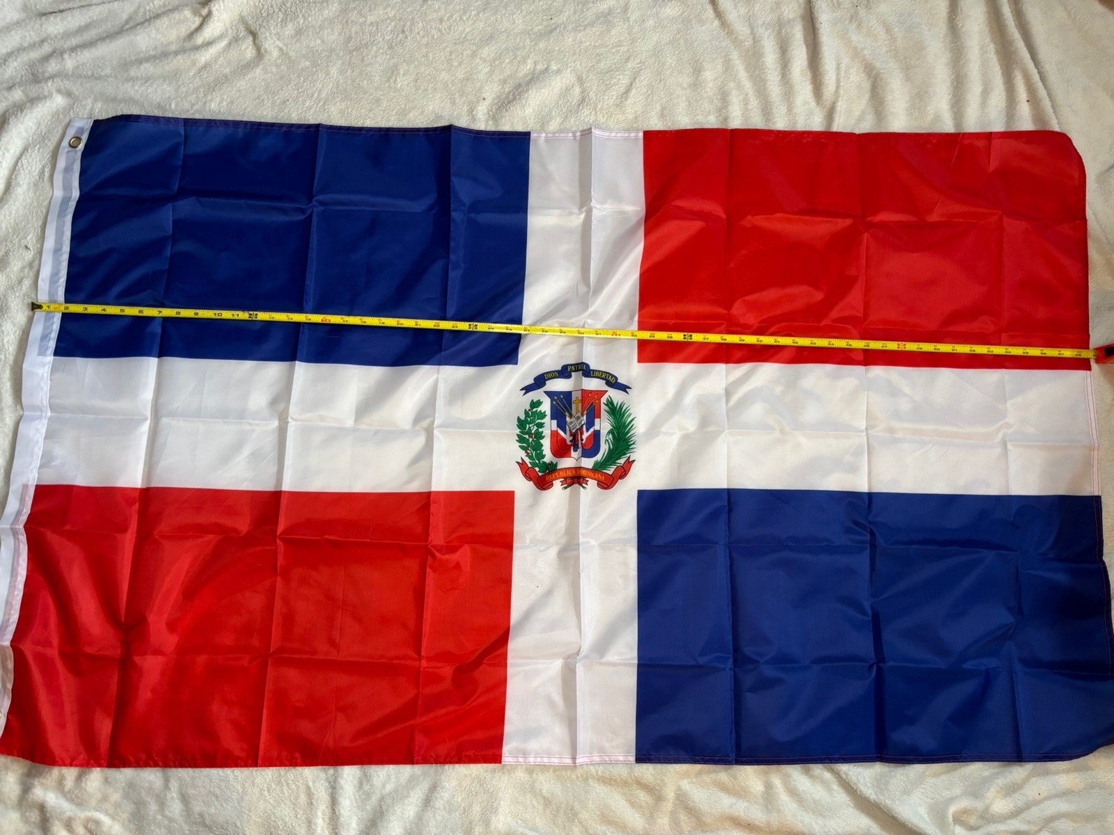 DANF Dominican Flag 3X5 Foot Polyester Bandera De Republica Dominicana National gallery