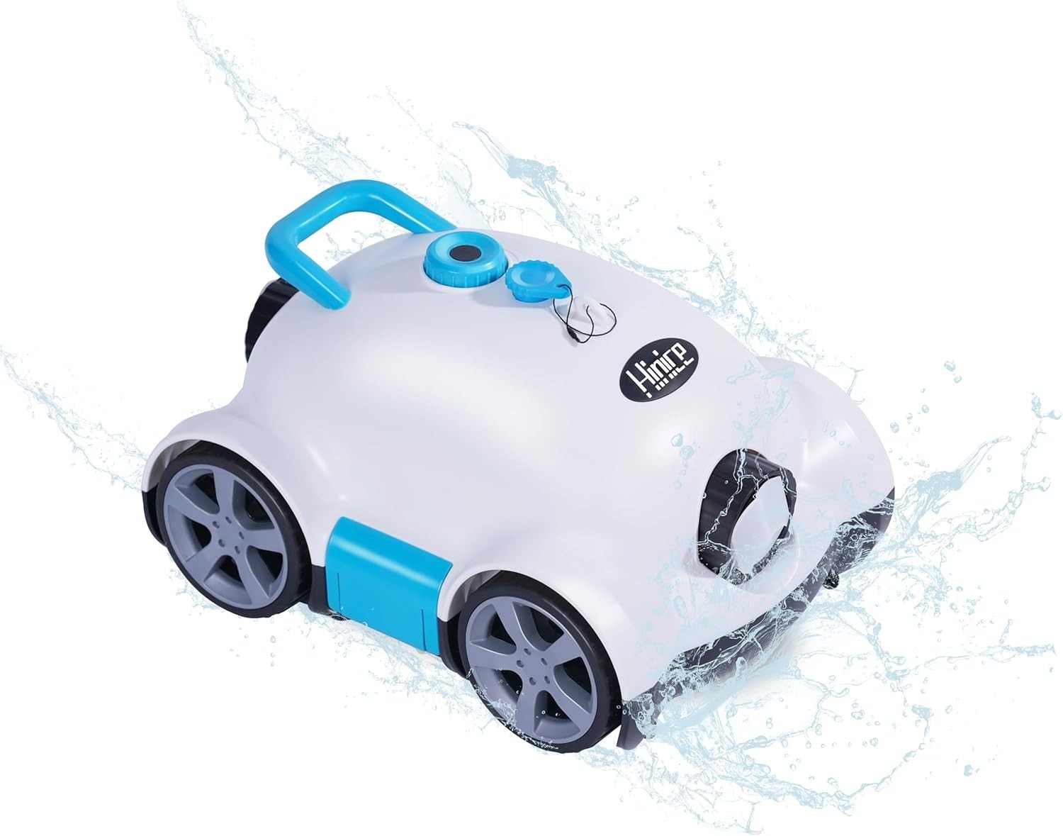 Cordless Robotic Pool Cleaner,Automatic Pool Vacuum Robot for In-Ground/Above Gr gallery