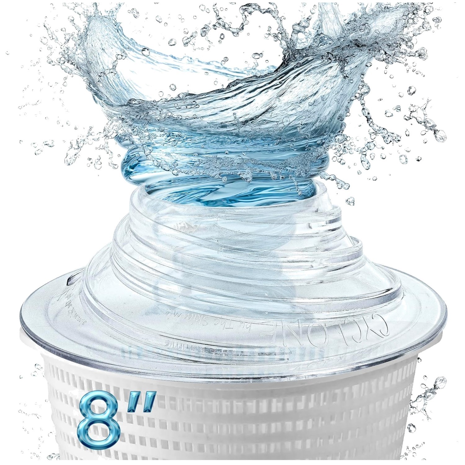 Transparent Cyclone Skimmer Basket Add-On gallery