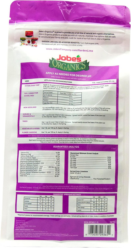 Garden Lime, Lime Powder Soil Amendment for Lawns, Plants, and Gardens, 6 Lbs Ba gallery