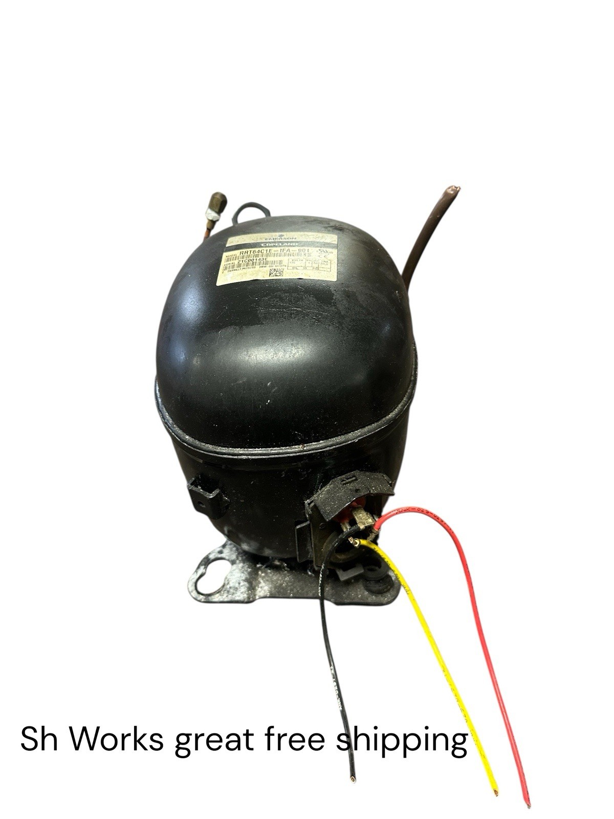 Copeland RRT64C1E-IFA-901 Refrigeration Compressor 115V 1ph Free Shipping gallery