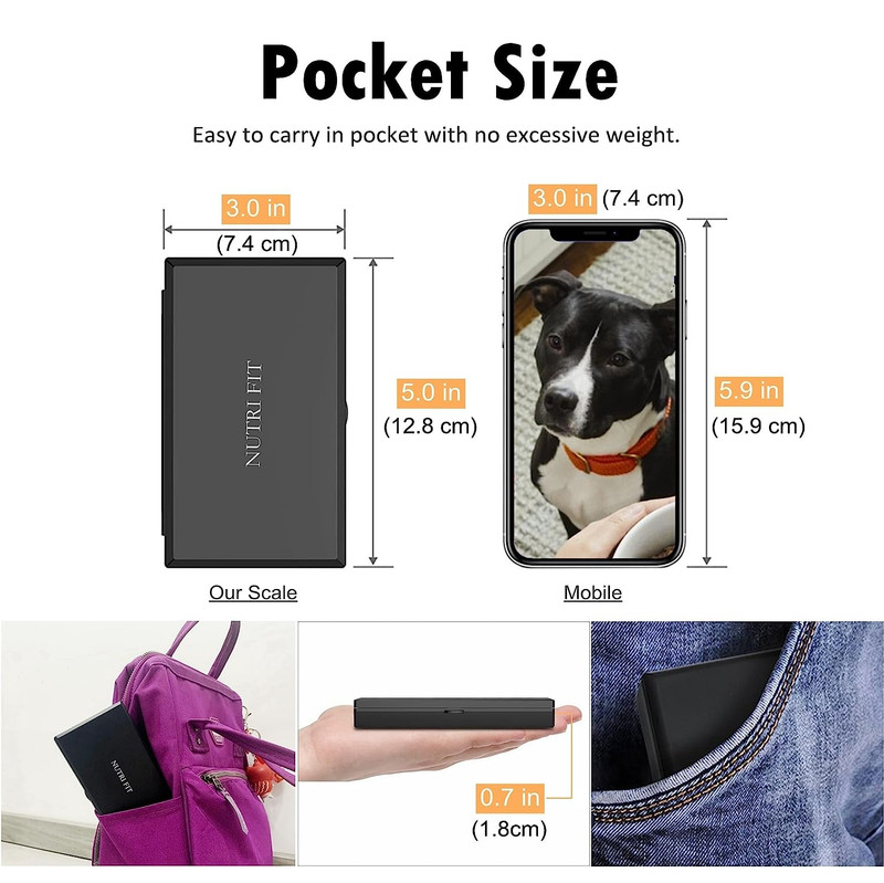 Gram Digital Scale 0.01G Accuracy, 500G Small Pocket Scale Jewelry Scale gallery