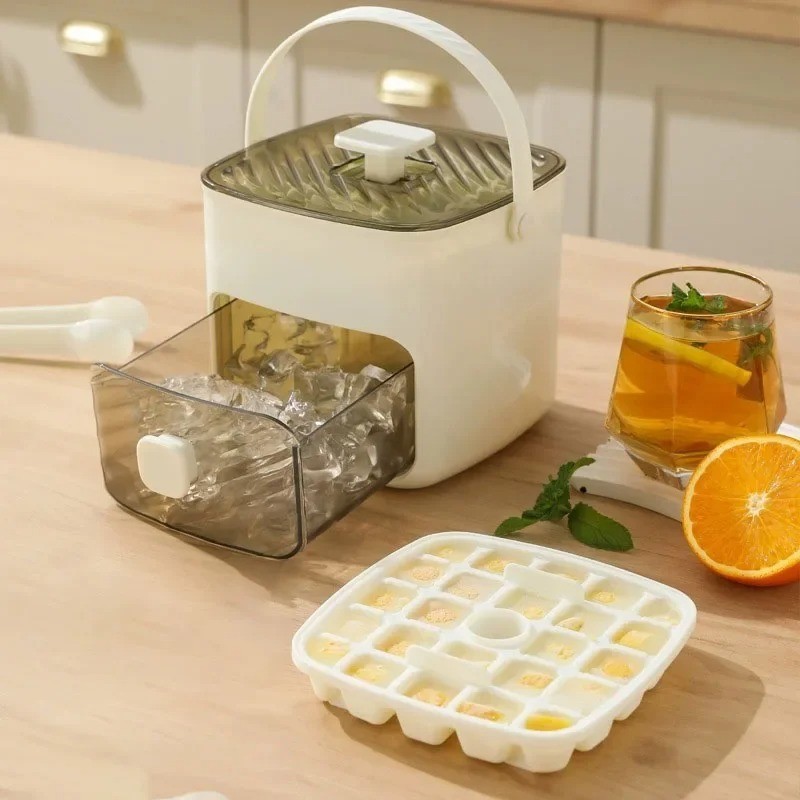 Portable Ice Maker Ice Cubes Making Machine Commercial Home New gallery