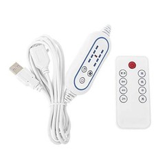 Tebatu Computer Accessories,USB Remote Control Adjustable Speed with 2-8 Hours