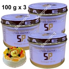 SP Emulsifying Food Additive Agent for Sponge Cake Bakery Ingredient 100 g x 3.