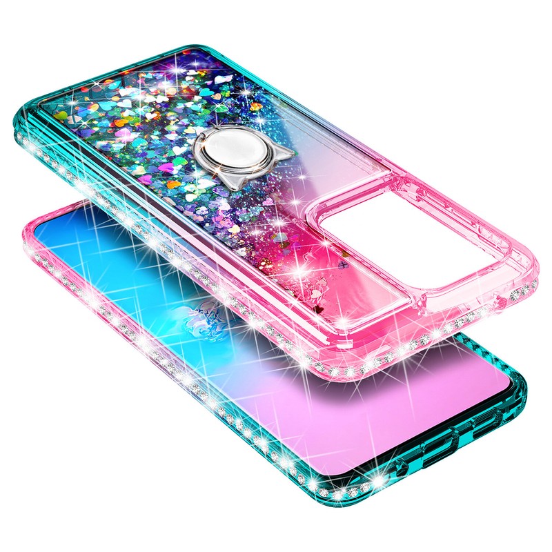 Glitter Case For Samsung Galaxy S20, S20+, S20 Ultra 5G Cover + Screen Protector gallery