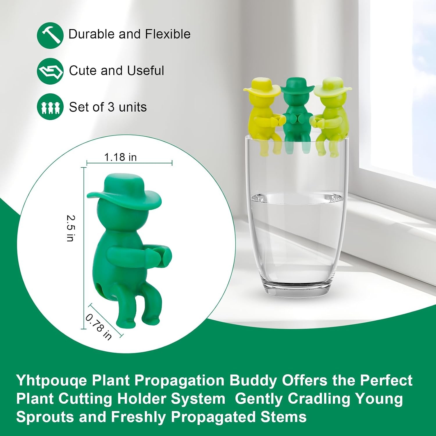 Plant Propagation Tools Kit 3 Pcs Plant Holders for Sprouts Plant Propagation gallery
