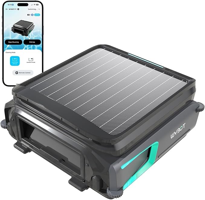 WYBOT F1 Pool Skimmer Robot Cleaner App Remote Control Automatic Pool Cleaner gallery