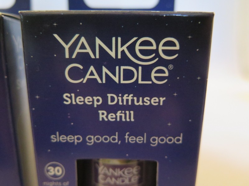 Yankee Candle Sleep Diffuser Refill - Lot of 2 - Midnight Tranquility - New - b1 gallery