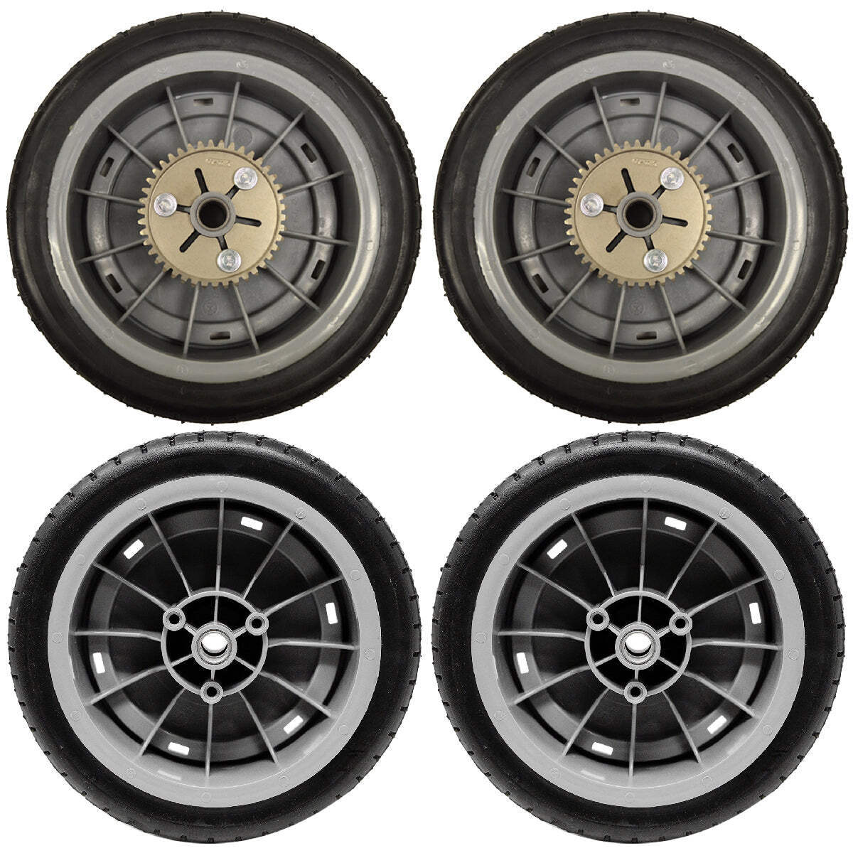 Genuine Toro Self Propelled Push Wheels Super Recycler 98-7135 & 98-7130 gallery