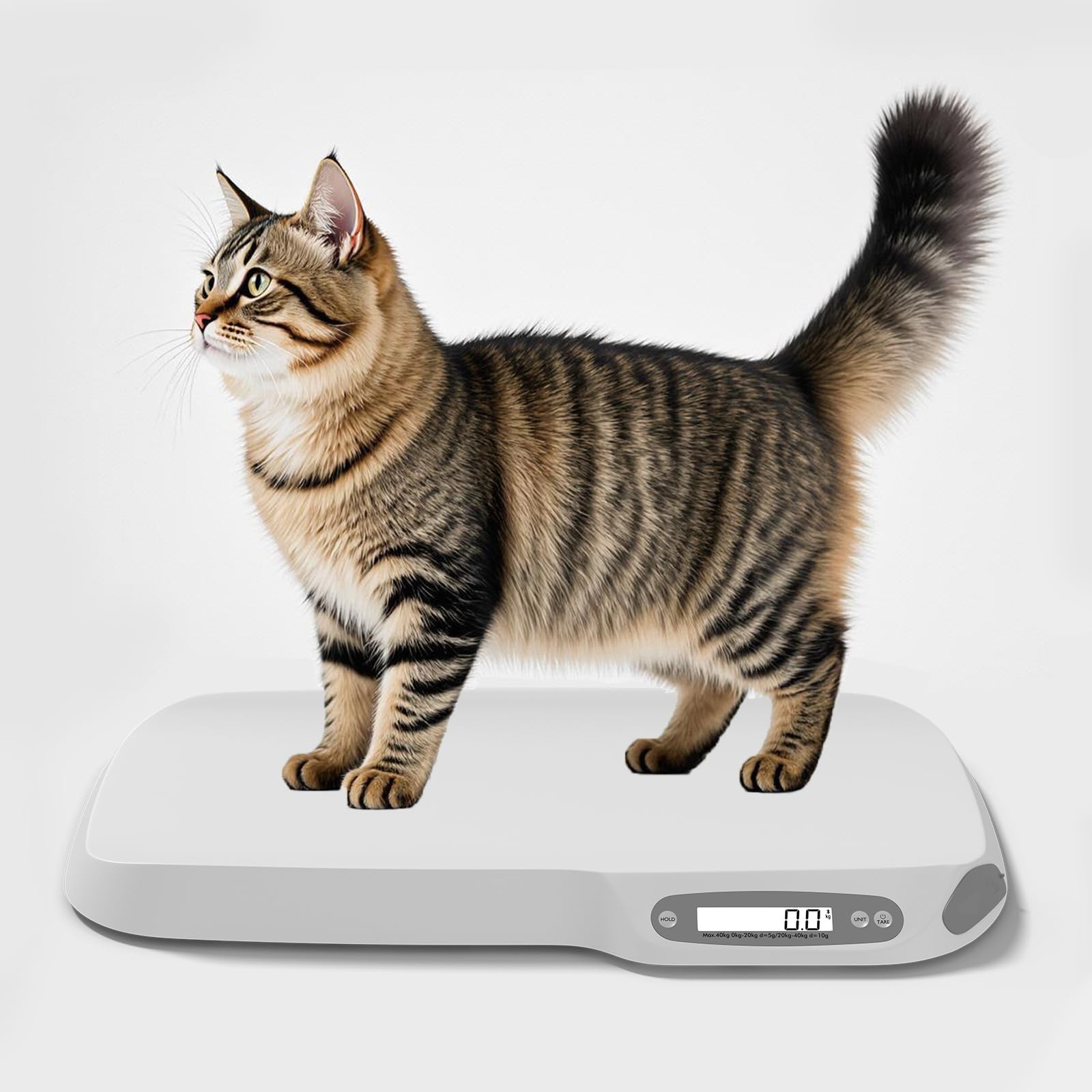 Digital Pet Scale for Dogs & Cats, Weighs 40g-88Lb, Ideal for Puppies & Kittens gallery