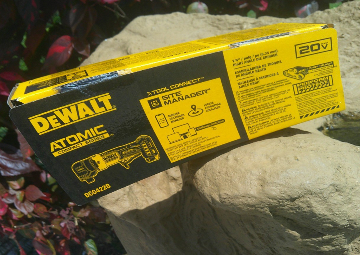 DEWALT ATOMIC DCG422B 20V MAX* Right Angle Die Grinder (Tool Only) PREORDER gallery
