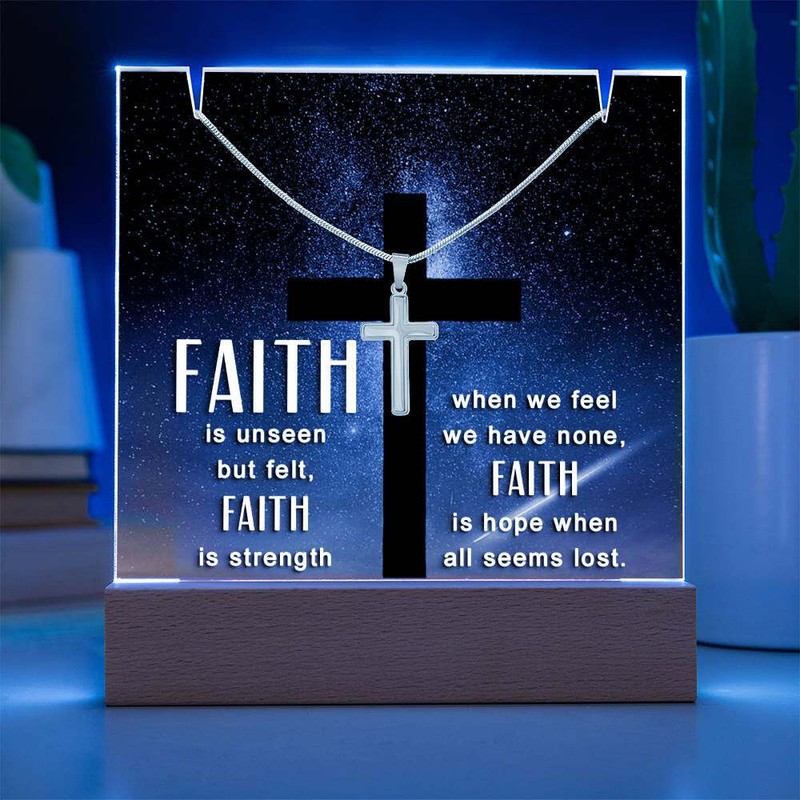 Religious Plaque & Cross Gift Set, Christian Gifts, confirmation gift gallery
