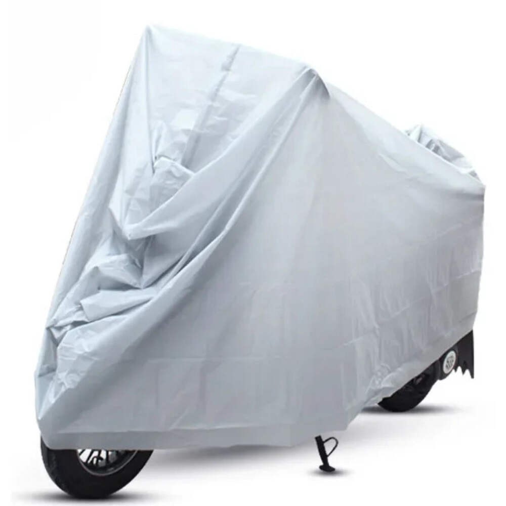 Universal Waterproof Motorcycle Cover for Indoor and Outdoor Rain UV Protection gallery