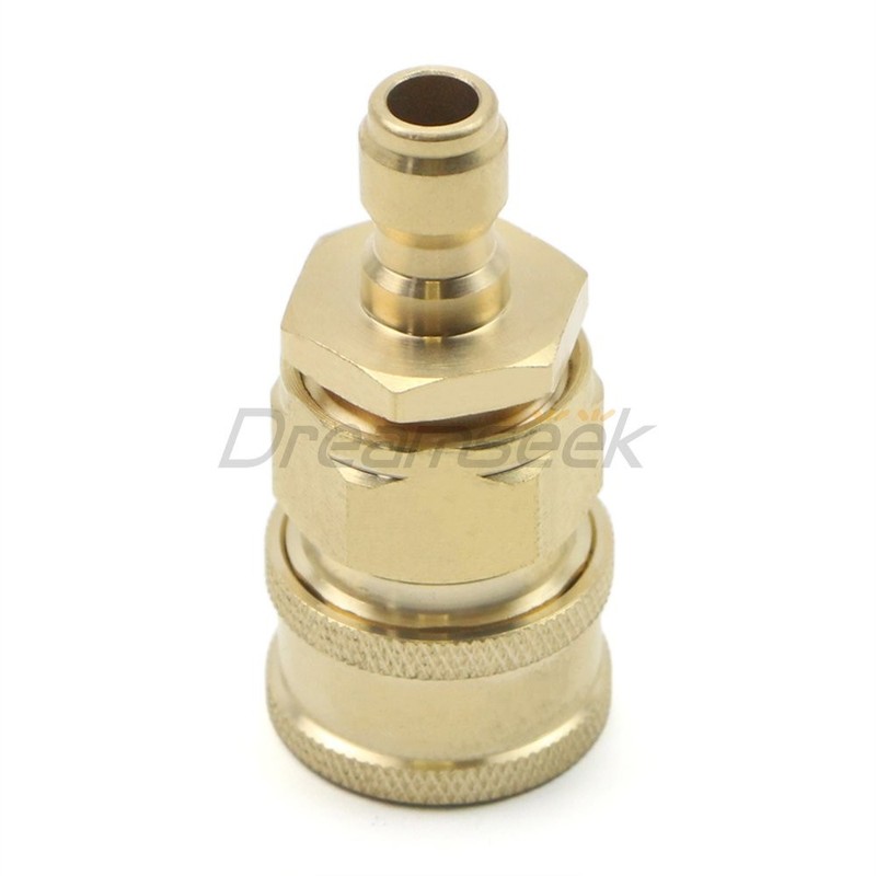 4000PSI Pressure Washer Adapter 3/8" Male to 1/4" Female Quick Connect Fitting gallery