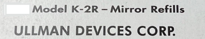 Ullman Devices K-2R (x2) Replacement Mirrors for Inspection Tool (F) gallery