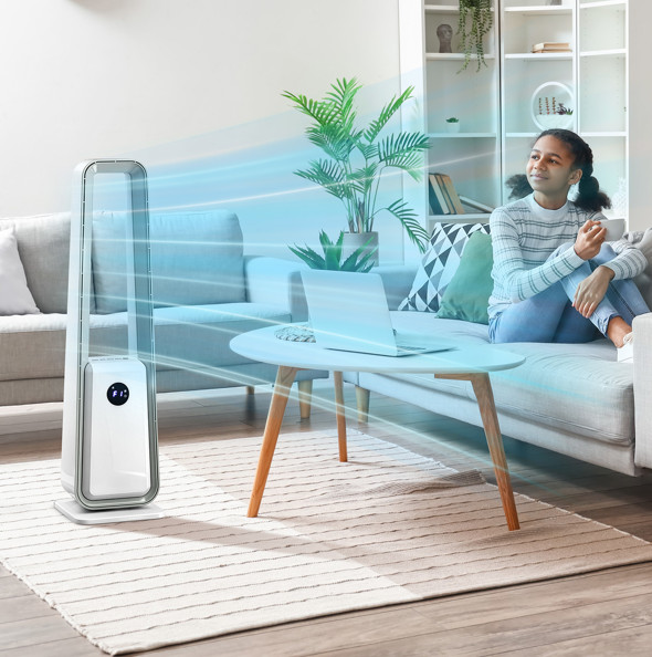 Bladeless Tower Fan with Remote Control Quiet Cooling Fan for Home Office gallery