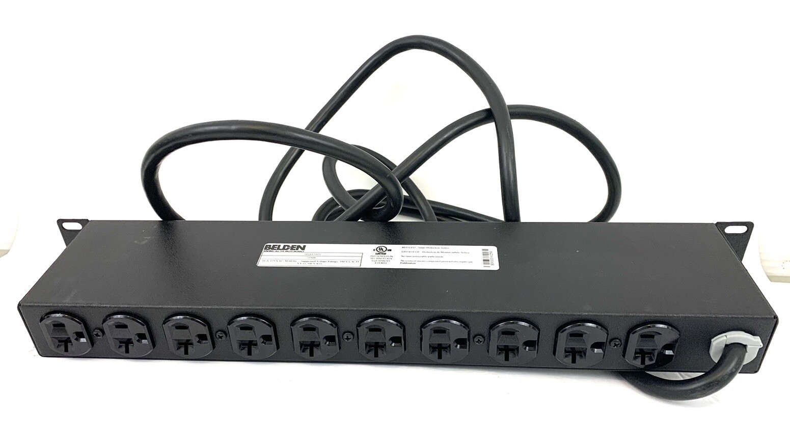 Belden Power Distribution Surge Protector- 10 Outlet -16a 125 Vac 50/60Hz gallery