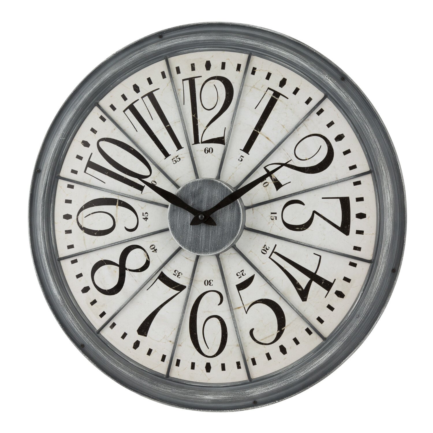 404-3950 La Crosse Clock Co. 20" Decorative Metal Analog Wall Clock gallery