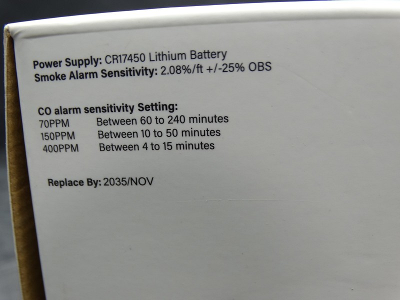 USI 2-Pack 10-Year Battery Combination Smoke & Carbon Monoxide Detector w/Alarm gallery